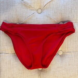 Kona Sol Bright Red Bikini Bottoms